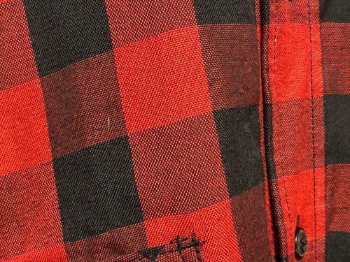 COMME des GARCONS JUNYA WATANABE MAN（コム デ ギャルソン ジュンヤ ワタナベ マン）COMME des GARCONS JUNYA WATANABE MAN (コム デ ギャルソン ジュンヤ ワタナベ マン) チェックシャツ レッド サイズ:XSの古着・服飾アイテム