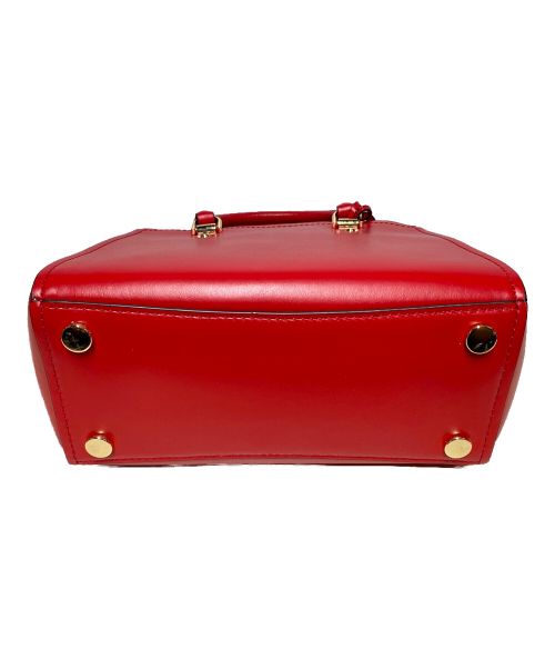 MICHAEL KORS（マイケル・コース）MICHAEL KORS (マイケルコース) 2WAYレザーショルダーバッグ レッドの古着・服飾アイテム