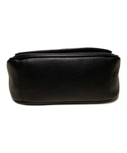 HUNTING WORLD（ハンティングワールド）HUNTING WORLD (ハンティングワールド) TAIMA レザーショルダーバッグ ブラックの古着・服飾アイテム