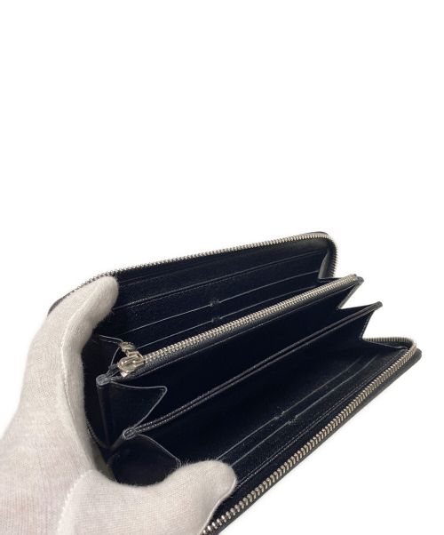 LOUIS VUITTON（ルイ ヴィトン）LOUIS VUITTON (ルイ ヴィトン) エレクトリックジッピーウォレット ブラックの古着・服飾アイテム