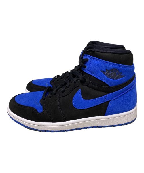 NIKE（ナイキ）NIKE (ナイキ) AIR JORDAN 1 RETRO HIGH OG ブルー×ブラック サイズ:US8の古着・服飾アイテム