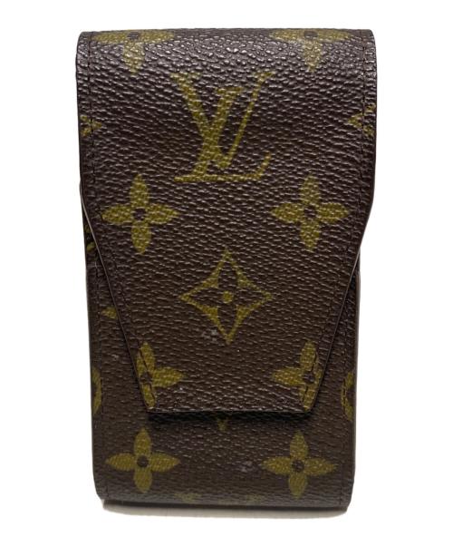 LOUIS VUITTON（ルイ ヴィトン）LOUIS VUITTON (ルイ ヴィトン) シガレットケース エテュイシガレット ブラウンの古着・服飾アイテム