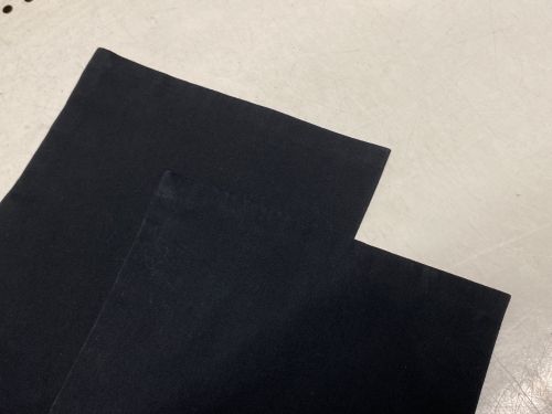 CLANE（クラネ）CLANE (クラネ) ワイドリボン半袖カットソー ブラック サイズ:2の古着・服飾アイテム