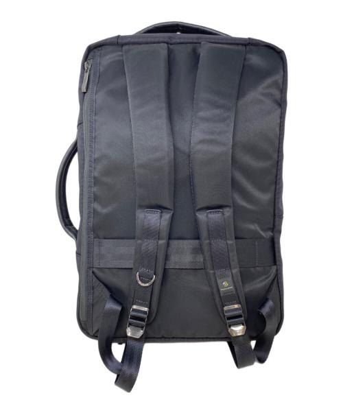 Aquascutum（アクアスキュータム）Aquascutum (アクアスキュータム) master-piece (マスターピース) 2WAYバッグ ブラックの古着・服飾アイテム