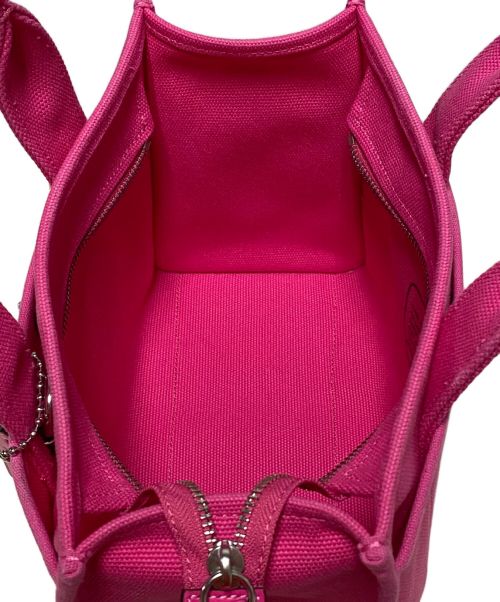 COACH（コーチ）COACH (コーチ) 2WAYカーゴトートバッグ ショッキングピンクの古着・服飾アイテム