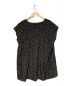 Curensology (カレンソロジー) ドットノースリーブブラウス ブラック サイズ:Ｆ：4000円