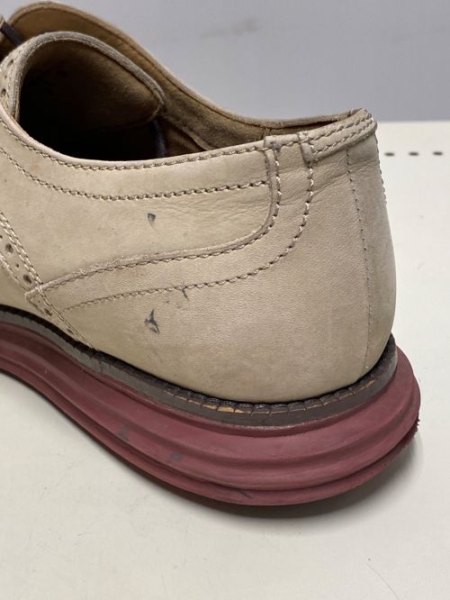 COLE HAAN（コールハーン）COLE HAAN (コールハーン) ウィングチップシューズ ベージュ サイズ:9Mの古着・服飾アイテム