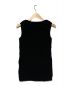 ISSEY MIYAKE me (イッセイ ミヤケ ミー) ノースリーブカットソー ブラック サイズ:F：10000円