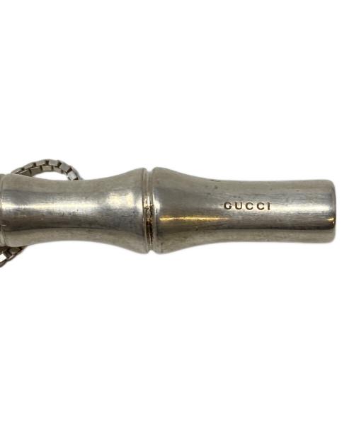 GUCCI（グッチ）GUCCI (グッチ) バンブーネックレス シルバーの古着・服飾アイテム