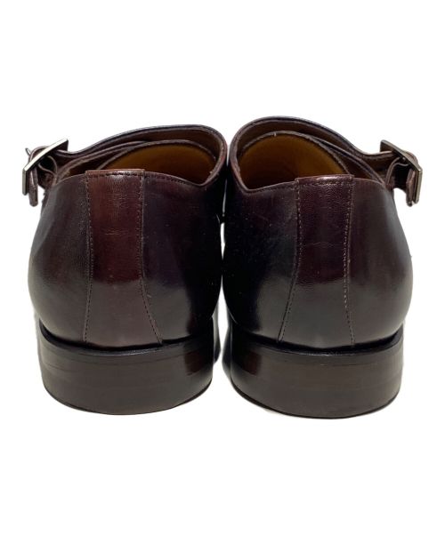 Cordwainer（コードウェイナー）Cordwainer (コードウェイナー) ダブルモンクストラップシューズ ブラウン サイズ:6 1/2の古着・服飾アイテム