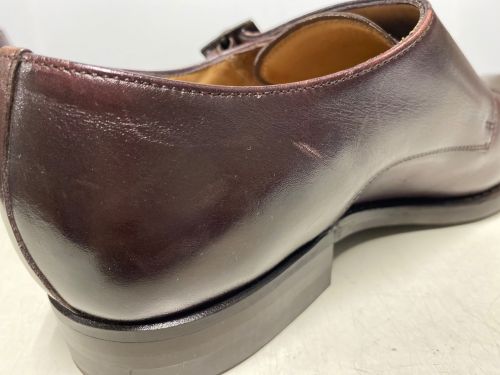 Cordwainer（コードウェイナー）Cordwainer (コードウェイナー) ダブルモンクストラップシューズ ブラウン サイズ:6 1/2の古着・服飾アイテム