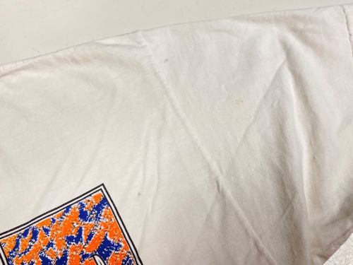 AMERICAS SPORTS TEAM（アメリカススポーツチーム）AMERICAS SPORTS TEAM (アメリカススポーツチーム) 90's 原始家族プリントTシャツ ホワイト サイズ:XLの古着・服飾アイテム