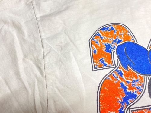 AMERICAS SPORTS TEAM（アメリカススポーツチーム）AMERICAS SPORTS TEAM (アメリカススポーツチーム) 90's 原始家族プリントTシャツ ホワイト サイズ:XLの古着・服飾アイテム