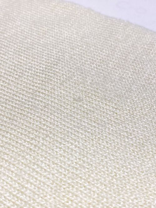 CHEMISE LACOSTE（シュミーズ ラコステ）CHEMISE LACOSTE (シュミーズ ラコステ) ワンポイント刺繍コットンVネックニット イエロー サイズ:XXLの古着・服飾アイテム