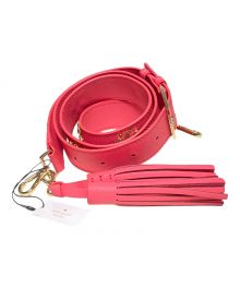 Kate Spade（ケイトスペード）の古着「フリンジショルダーストラップ」｜ピンク