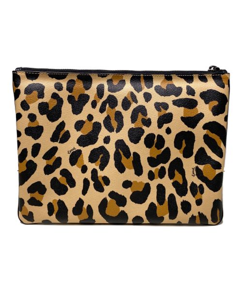 COACH（コーチ）COACH (コーチ) DISNEY (ディズニー) ラージリストレット30レオパードクラッチバッグの古着・服飾アイテム