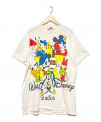 DISNEYディズニー）の古着「プリントTシャツ」｜ホワイト
