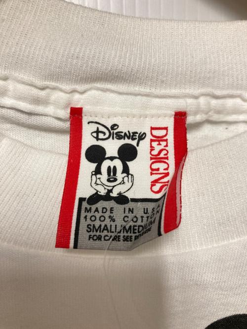 DISNEY（ディズニー）DISNEY (ディズニー) プリントTシャツ ホワイト サイズ:SMの古着・服飾アイテム