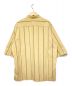 JIL SANDER (ジルサンダー) オーバーサイズストライプシャツ ベージュ サイズ:40：20000円