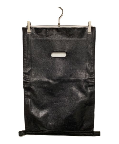 NILoS（ニルズ）NILoS (ニルズ) レザークラッチバッグ ブラックの古着・服飾アイテム