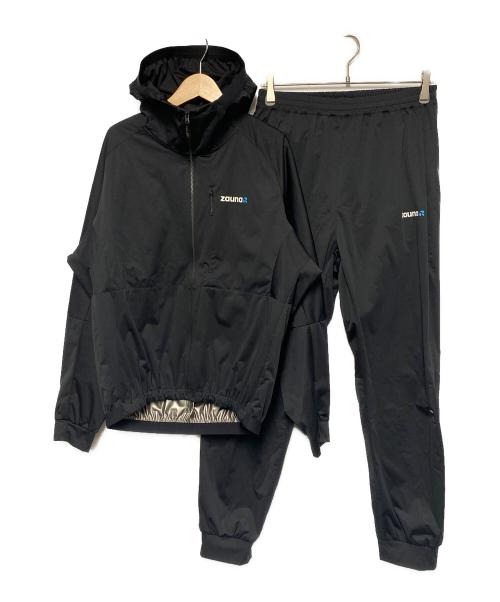 zauna（ザウナ）zauna (ザウナ) ザウナスーツ / セットアップ ブラック サイズ:Mの古着・服飾アイテム
