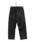 order (オーダー) loose denim pants one wash ブラック サイズ:XS：3500円