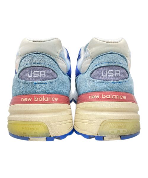 NEW BALANCE（ニューバランス）NEW BALANCE (ニューバランス) M992NT/ローカットスニーカー ブルー×ピンク サイズ:US11Dの古着・服飾アイテム