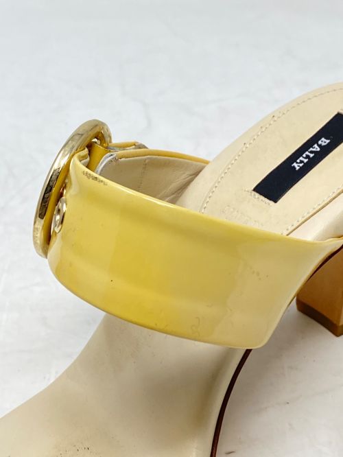 BALLY（バリー）BALLY (バリー) トングサンダル アイボリー×イエロー サイズ:35 1/2の古着・服飾アイテム