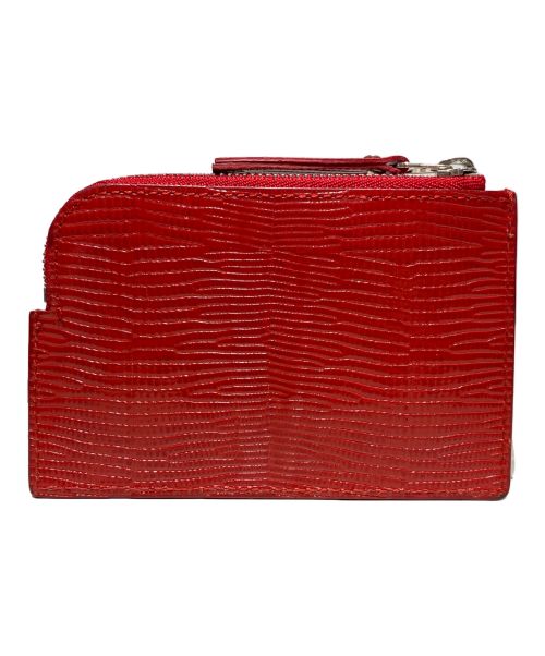 LIMI feu（リミフゥ）LIMI feu (リミフゥ) レザーコインケース レッドの古着・服飾アイテム