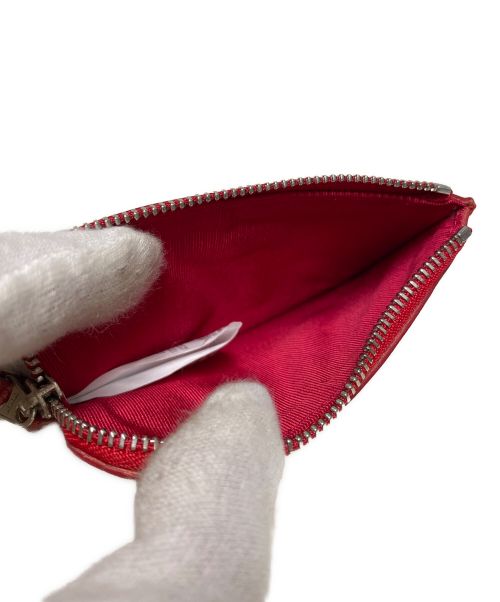 LIMI feu（リミフゥ）LIMI feu (リミフゥ) レザーコインケース レッドの古着・服飾アイテム