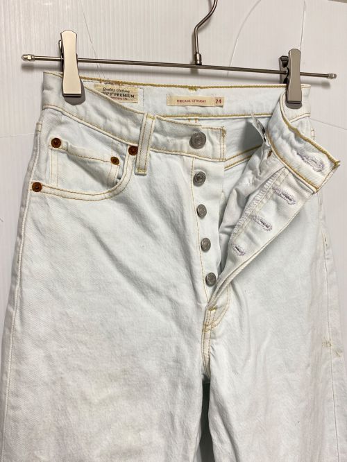 LEVI'S（リーバイス）LEVI'S (リーバイス) カットオフデニムパンツ インディゴ サイズ:24の古着・服飾アイテム