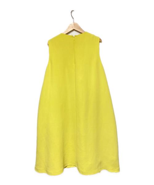 rosy monster（ロージーモンスター）rosy monster (ロージーモンスター) ノースリーブワンピース イエロー サイズ:Fの古着・服飾アイテム