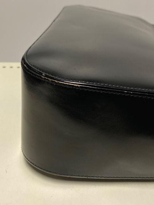Christian Dior（クリスチャン ディオール）Christian Dior (クリスチャン ディオール) レザーハンドバッグ ブラックの古着・服飾アイテム