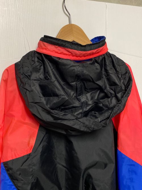 NIKE（ナイキ）NIKE (ナイキ) ナイロンジャケット ブルー×レッド サイズ:Lの古着・服飾アイテム