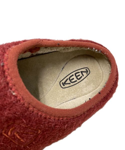KEEN（キーン）KEEN (キーン) /Cheyenne / スリッポン レッド サイズ:US6.5の古着・服飾アイテム