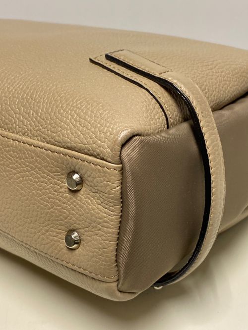 REGAL（リーガル）REGAL (リーガル) レザートートバッグ ベージュの古着・服飾アイテム