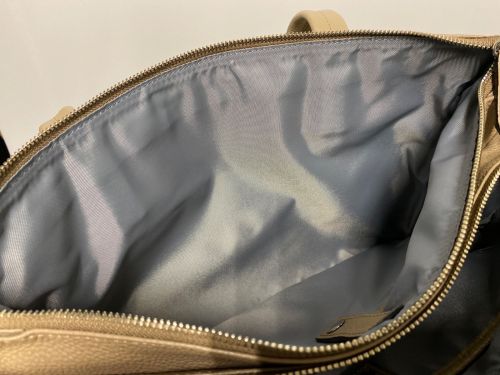 REGAL（リーガル）REGAL (リーガル) レザートートバッグ ベージュの古着・服飾アイテム