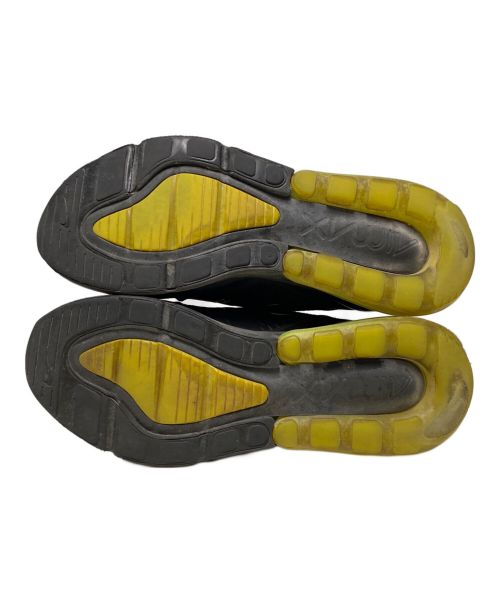 NIKE（ナイキ）NIKE (ナイキ) AIR MAX 270 ブラック×イエロー サイズ:US9の古着・服飾アイテム