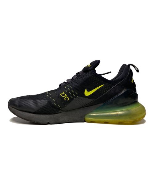 NIKE（ナイキ）NIKE (ナイキ) AIR MAX 270 ブラック×イエロー サイズ:US9の古着・服飾アイテム
