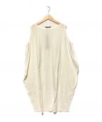 mizuiro-indミズイロインド）の古着「ドルマンワンピース」｜ホワイト