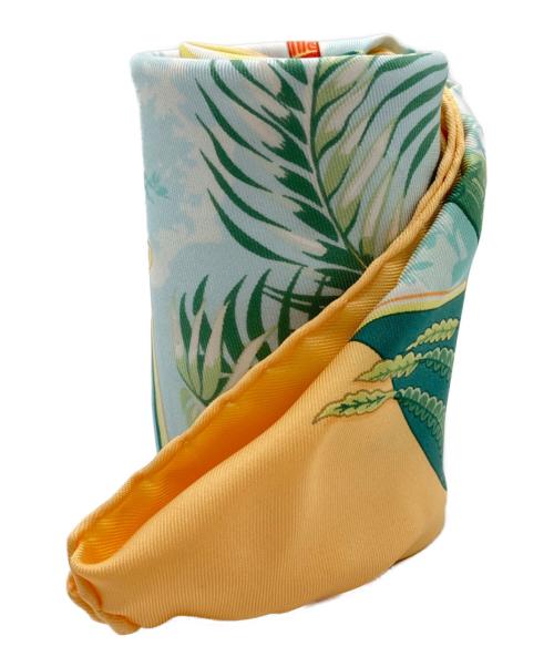 HERMES（エルメス）HERMES (エルメス) カレ90 ALOHA シルクスカーフ サイズ:90×90の古着・服飾アイテム