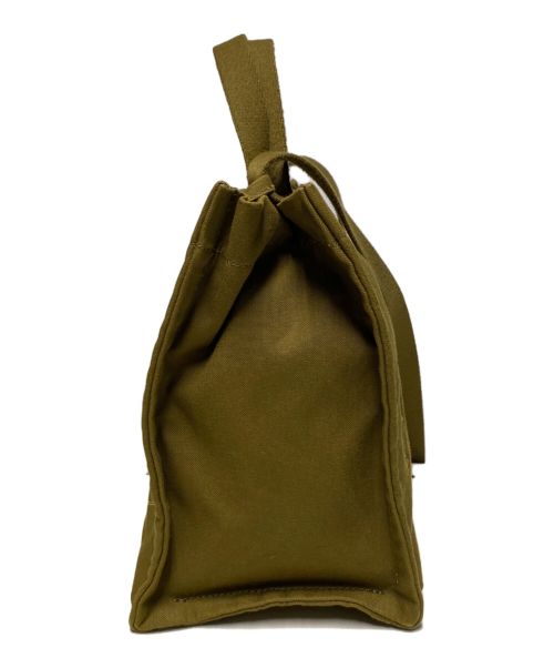 HUNTING WORLD（ハンティングワールド）HUNTING WORLD (ハンティングワールド) ボルネオチャリティー2WAYトートバッグ オリーブの古着・服飾アイテム