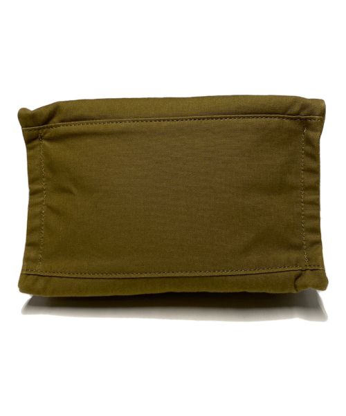 HUNTING WORLD（ハンティングワールド）HUNTING WORLD (ハンティングワールド) ボルネオチャリティー2WAYトートバッグ オリーブの古着・服飾アイテム