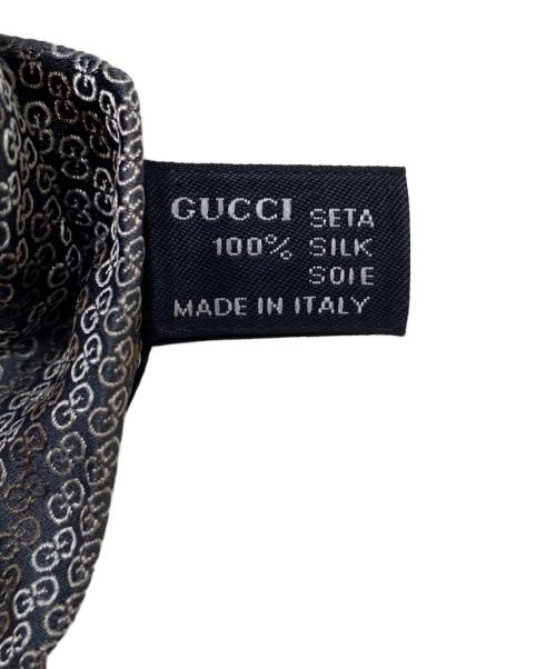 GUCCI（グッチ）GUCCI (グッチ) ネクタイ グレー サイズ:-の古着・服飾アイテム