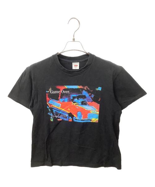 SUPREME（シュプリーム）SUPREME (シュプリーム) YOHJI YAMAMOTO (ヨウジヤマモト) プリントTシャツ　GAMEOVER ブラック サイズ:Sの古着・服飾アイテム