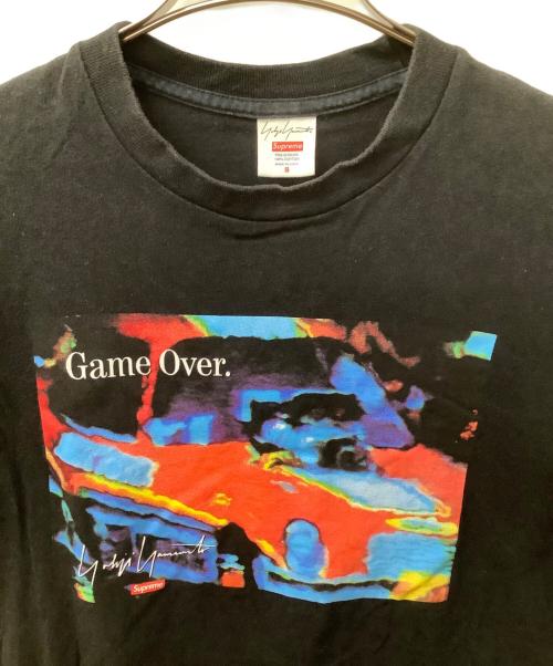 SUPREME（シュプリーム）SUPREME (シュプリーム) YOHJI YAMAMOTO (ヨウジヤマモト) プリントTシャツ　GAMEOVER ブラック サイズ:Sの古着・服飾アイテム