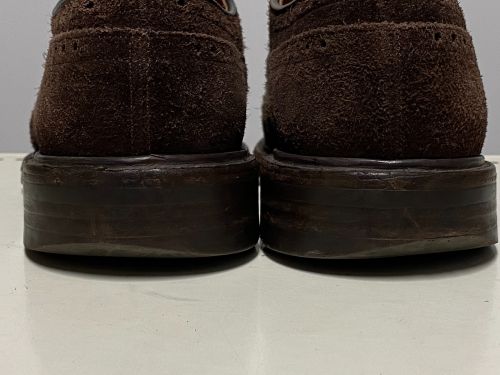 CHURCH'S（チャーチ）CHURCH'S (チャーチ) スエードウィングチップシューズ ブラウン サイズ:実寸参照の古着・服飾アイテム