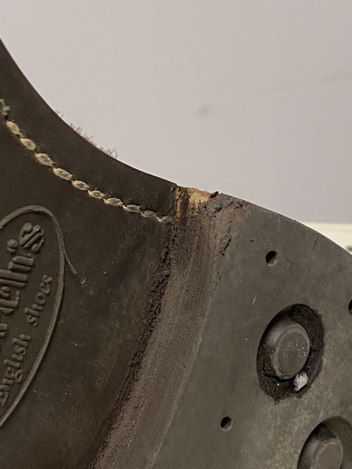 CHURCH'S（チャーチ）CHURCH'S (チャーチ) スエードウィングチップシューズ ブラウン サイズ:実寸参照の古着・服飾アイテム