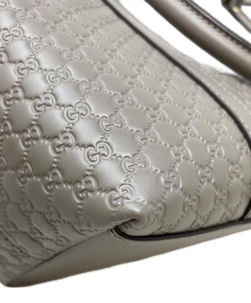 GUCCI（グッチ）GUCCI (グッチ) 2WAYショルダーバッグ グレーの古着・服飾アイテム