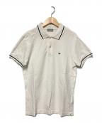 DIOR HOMMEディオール オム）の古着「BEE刺繍鹿の子ポロシャツ」｜ホワイト